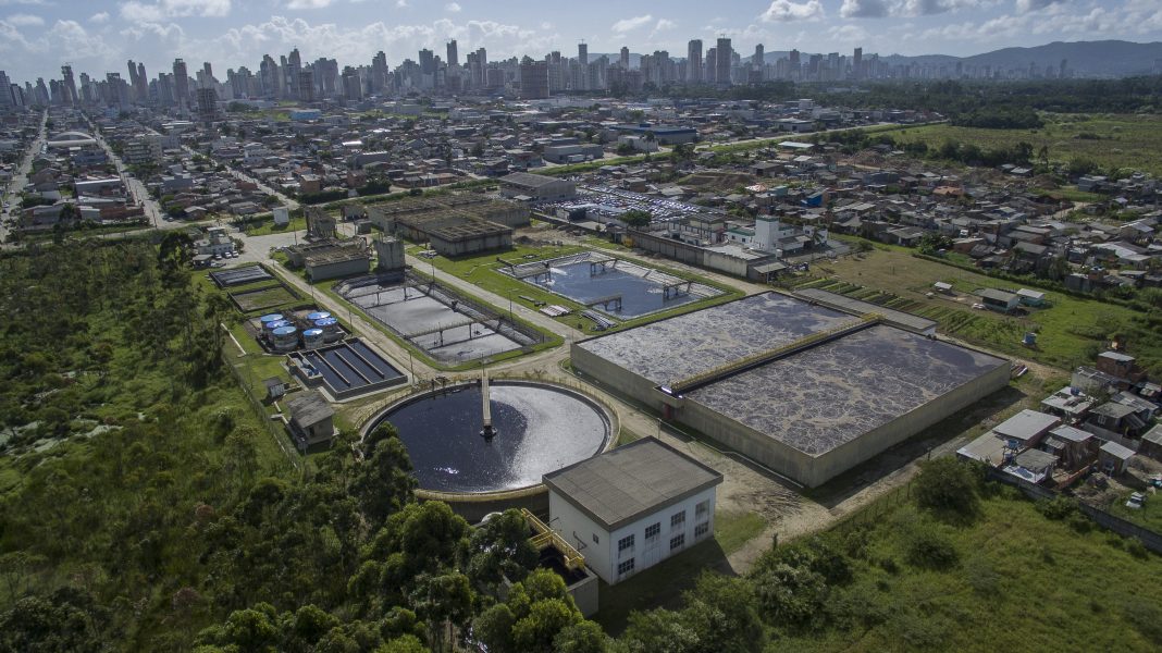 ETE Estação de Tratamento de Esgoto